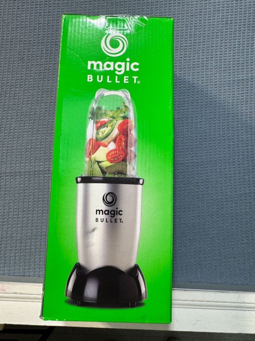 Magic Bullet Blender With Stainless Steel Cross Blade & Tall Cup 250W Motor Base